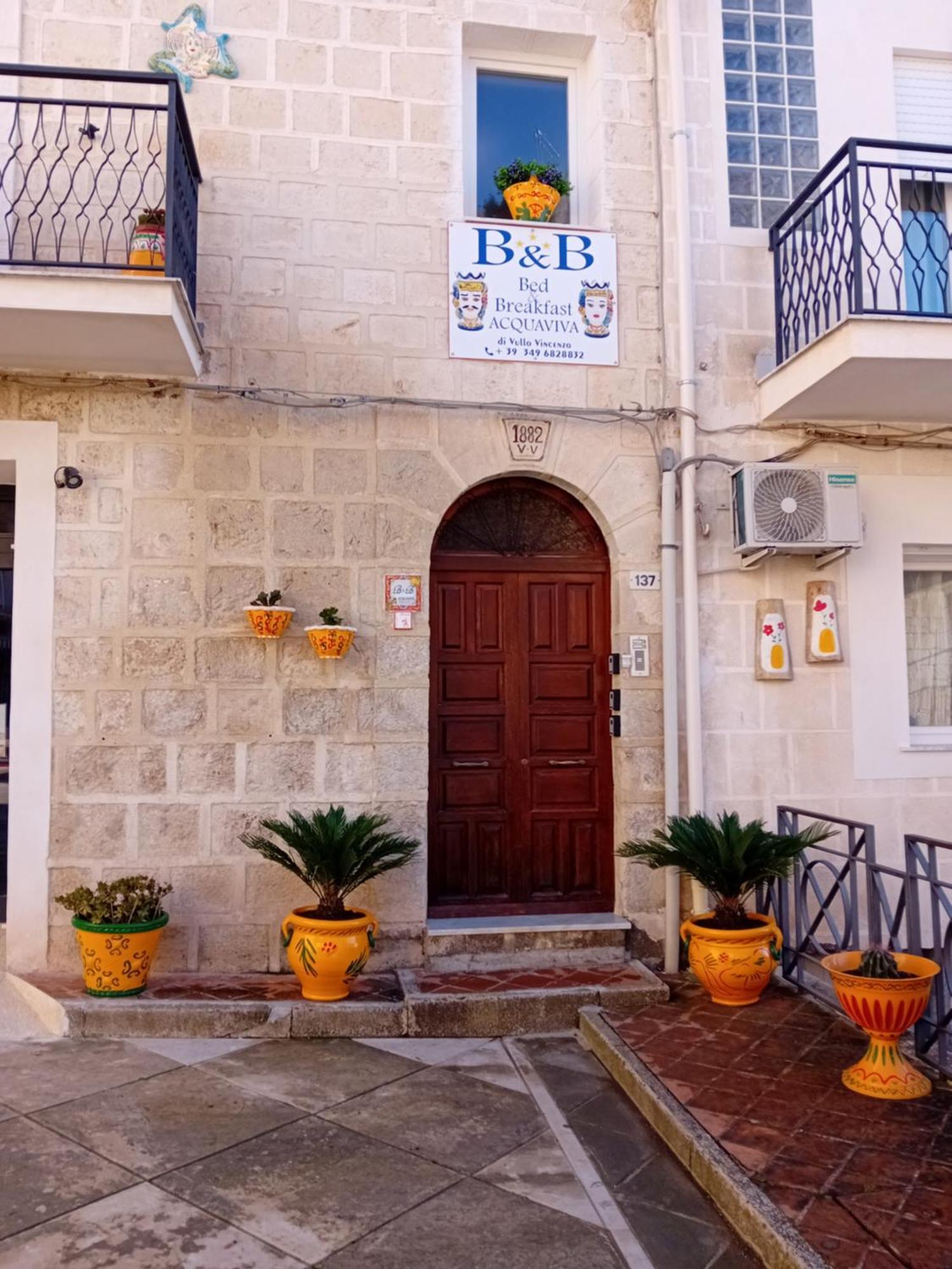 Bed & Breakfast Acquaviva Di Vullo Vincenzo Acquaviva Platani Экстерьер фото
